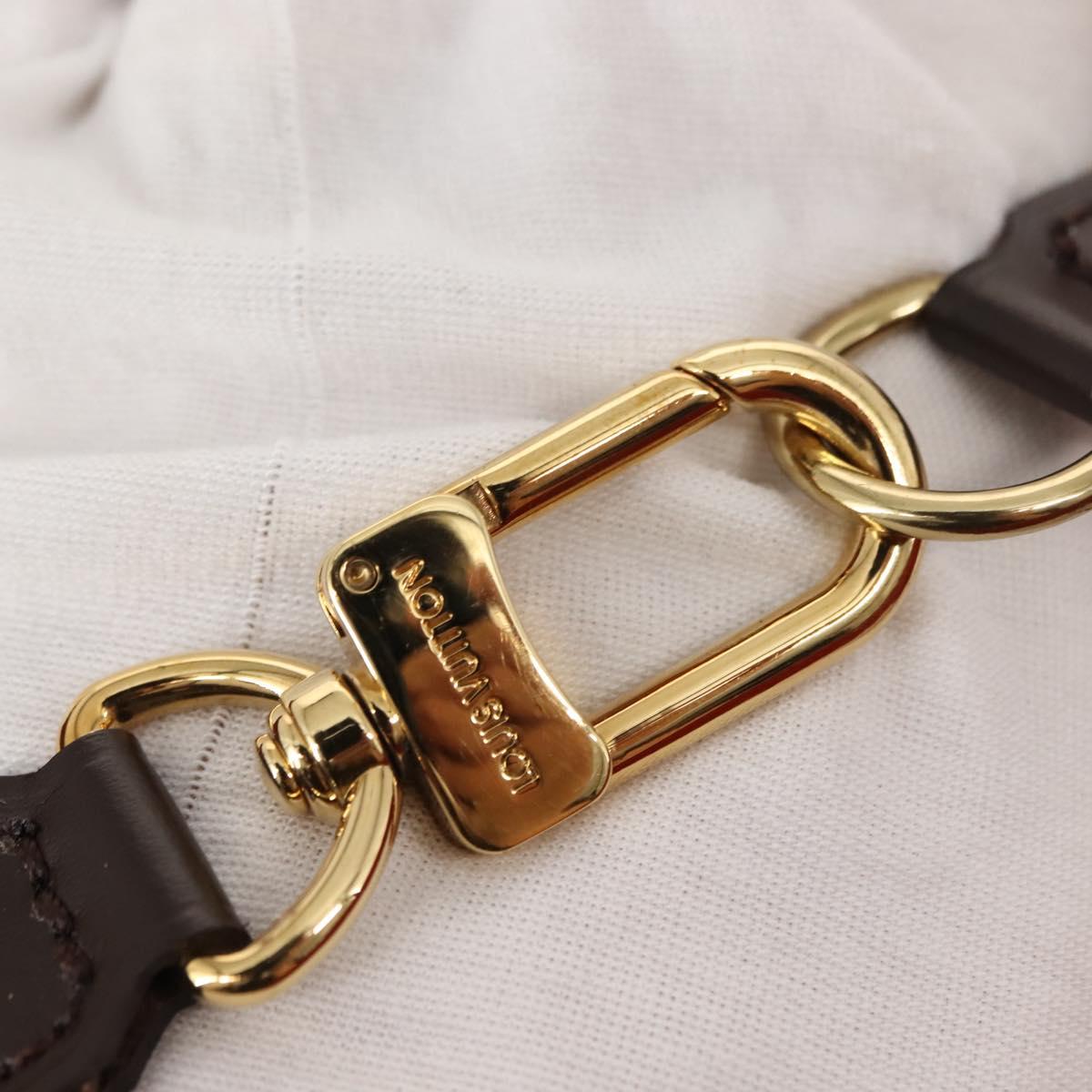 LOUIS VUITTON Damier Ebene Greenwich GM Boston Bag N41155 LV Auth ki6085