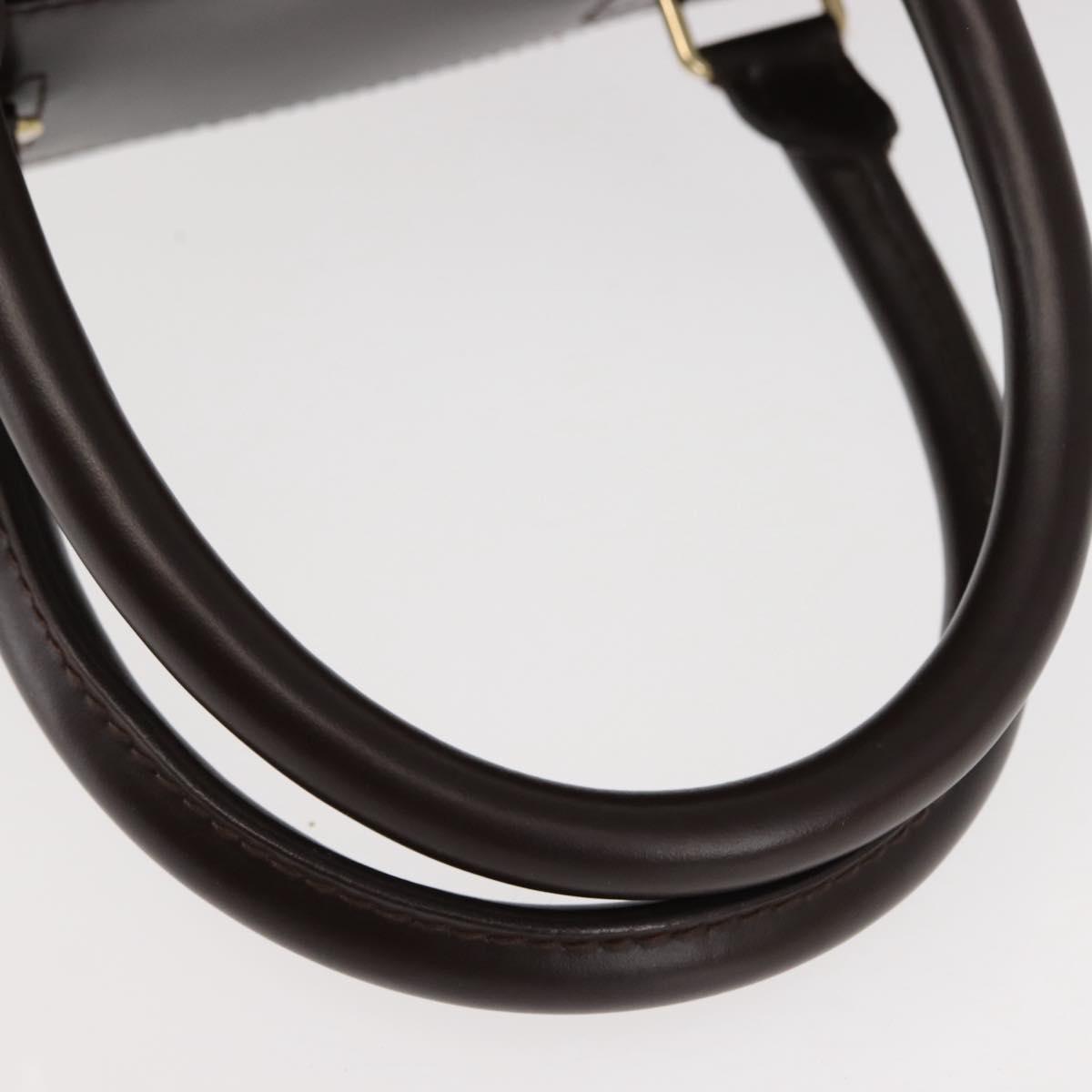 LOUIS VUITTON Damier Ebene Greenwich GM Boston Bag N41155 LV Auth ki6085