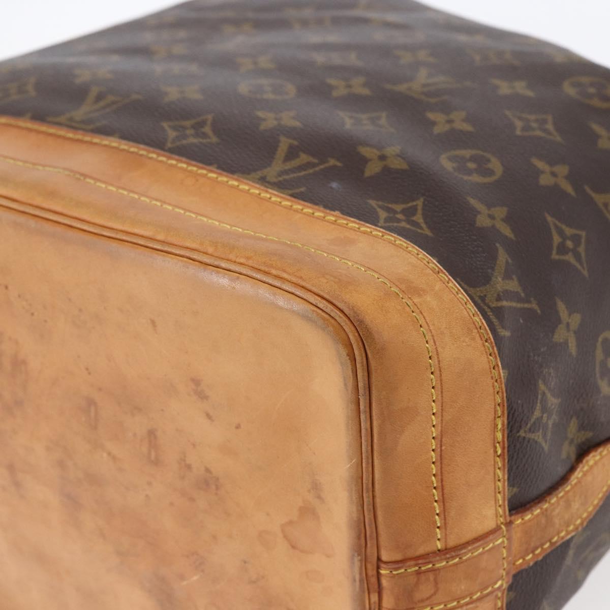 LOUIS VUITTON Monogram Noe Shoulder Bag M42224 LV Auth ki6086