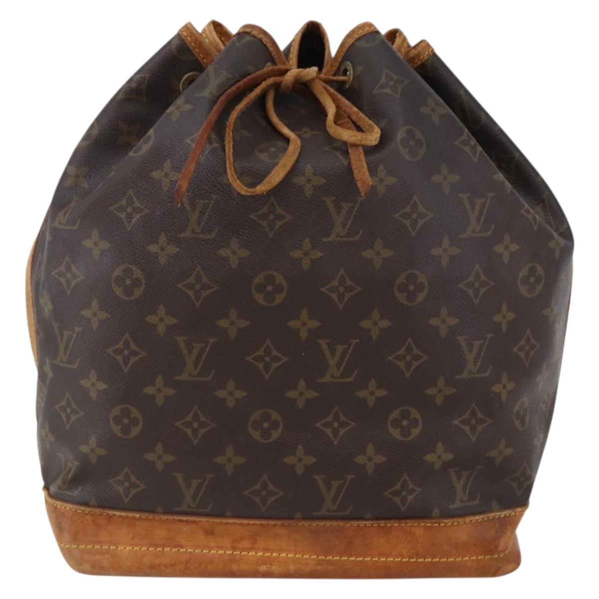 LOUIS VUITTON Monogram Noe Shoulder Bag M42224 LV Auth ki6086