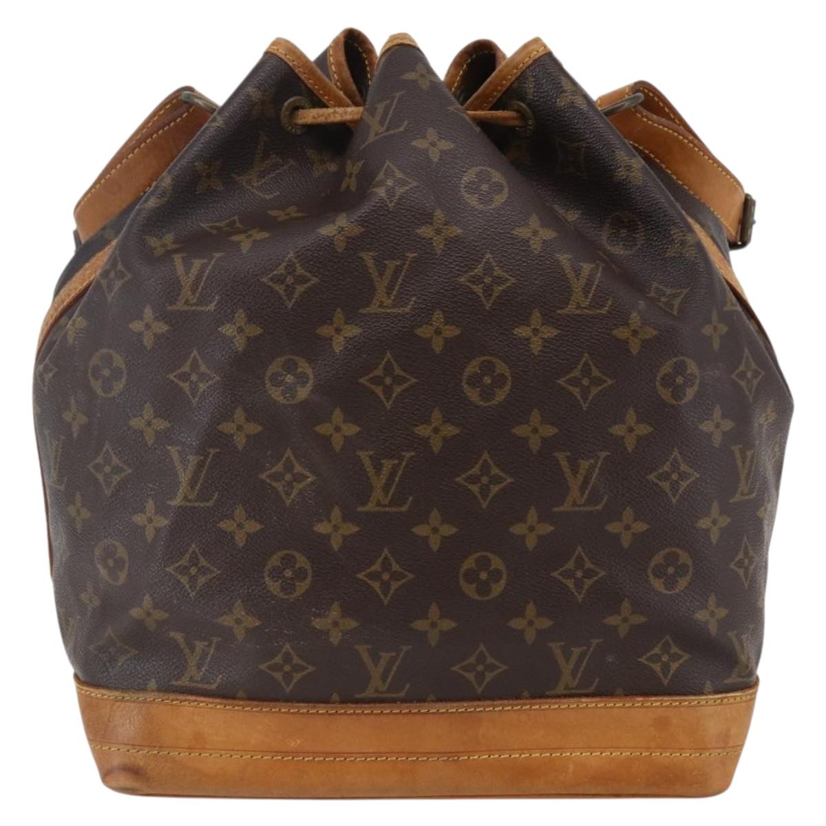 LOUIS VUITTON Monogram Noe Shoulder Bag M42224 LV Auth ki6086