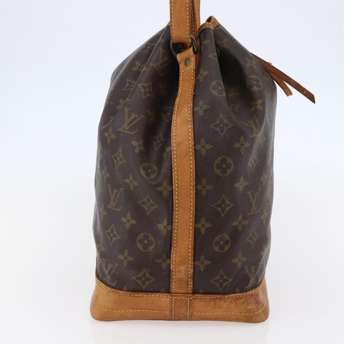 LOUIS VUITTON Monogram Noe Shoulder Bag M42224 LV Auth ki6086