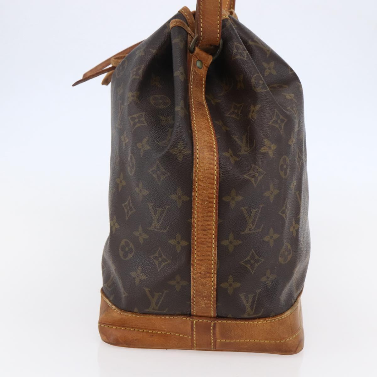 LOUIS VUITTON Monogram Noe Shoulder Bag M42224 LV Auth ki6086