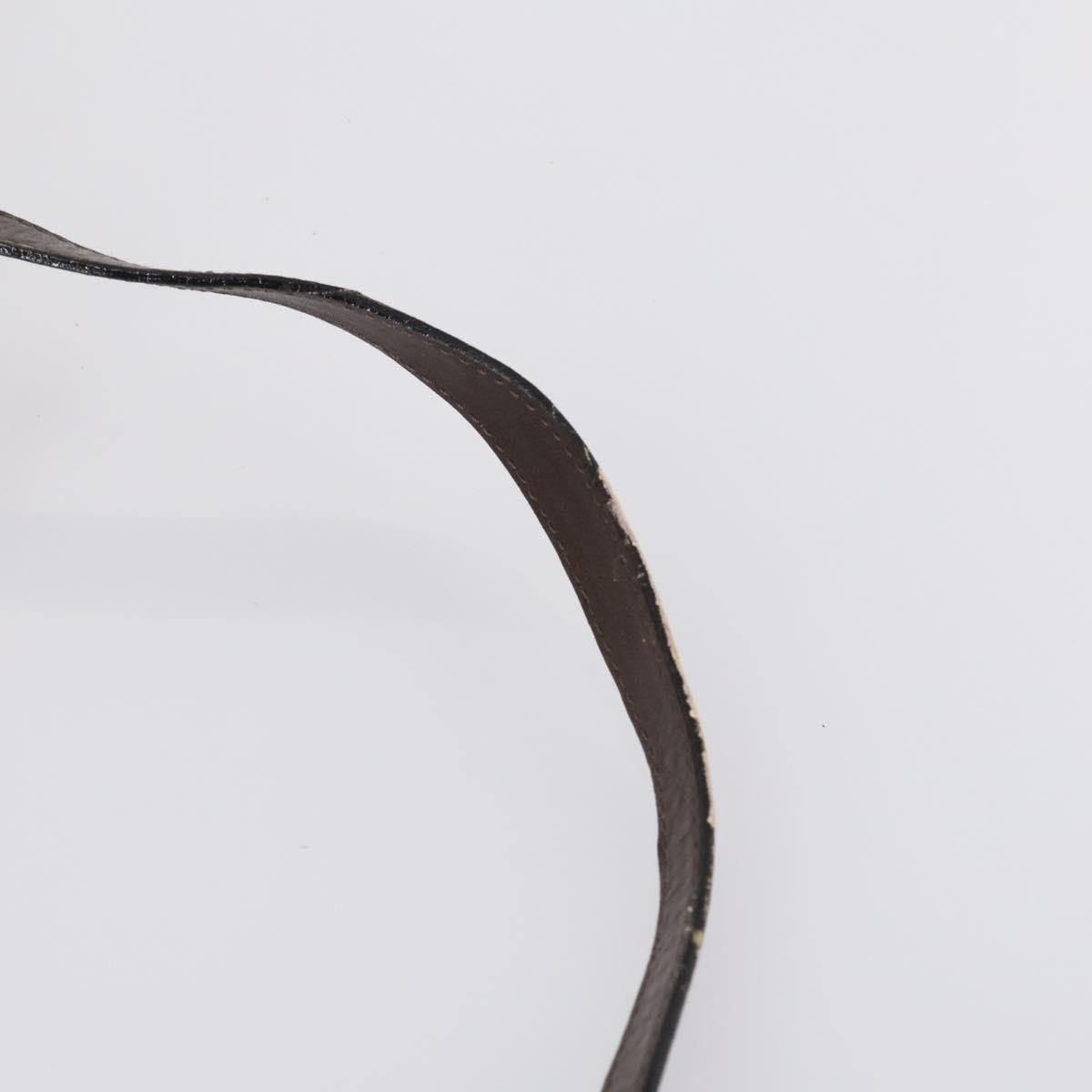 GUCCI Bamboo Hand Bag Leather 2way Brown Auth ki6088