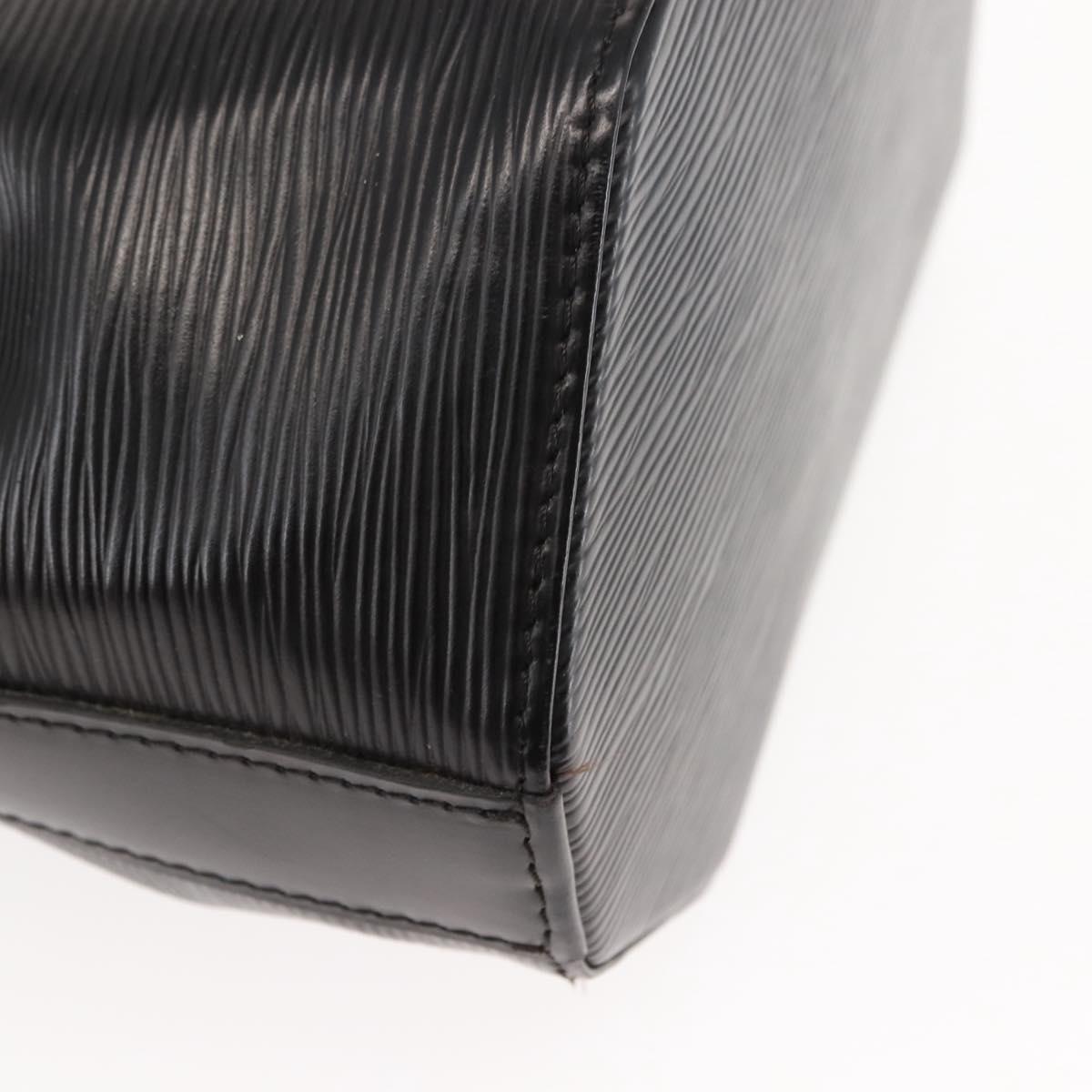 LOUIS VUITTON Epi Sac Depaule GM Shoulder Bag Black M80155 LV Auth ki6090