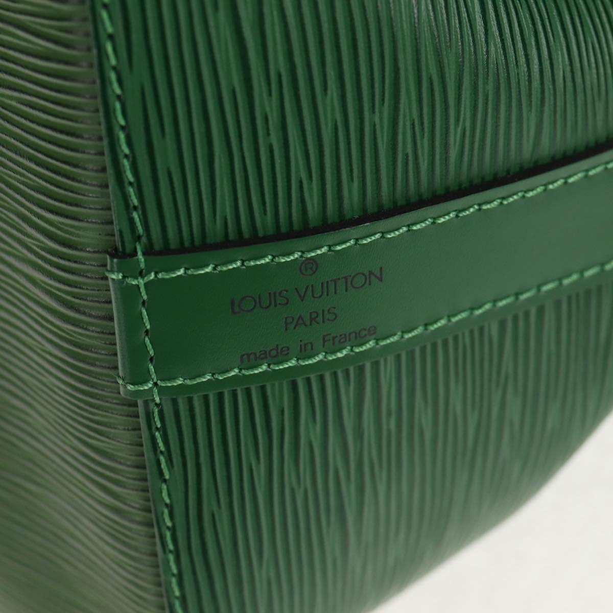 LOUIS VUITTON Epi Petit Noe Shoulder Bag Green M44104 LV Auth ki6095A