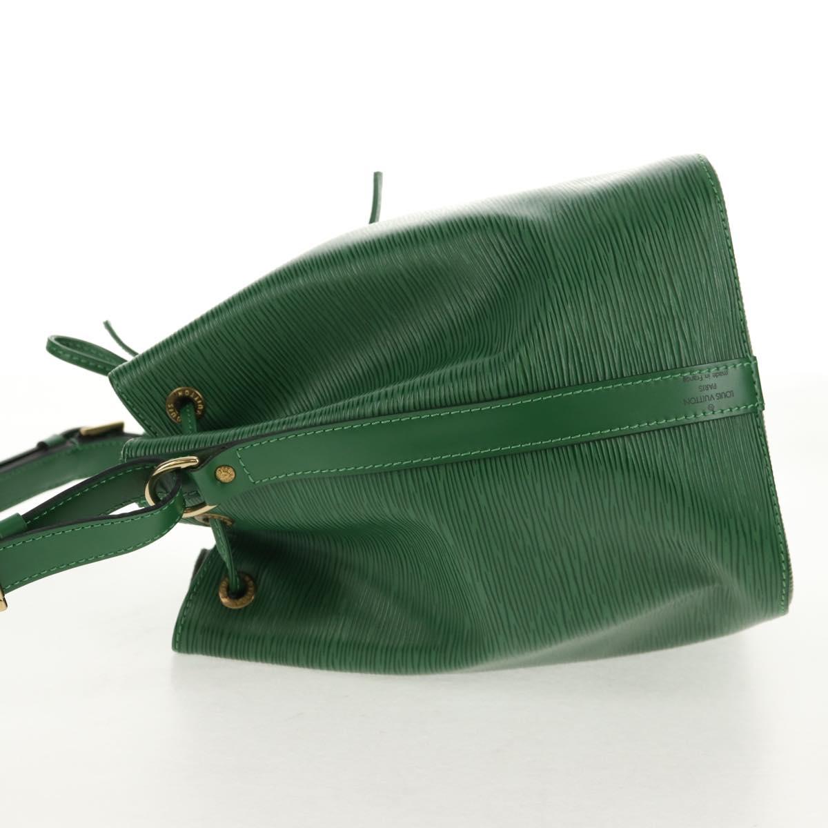 LOUIS VUITTON Epi Petit Noe Shoulder Bag Green M44104 LV Auth ki6095A