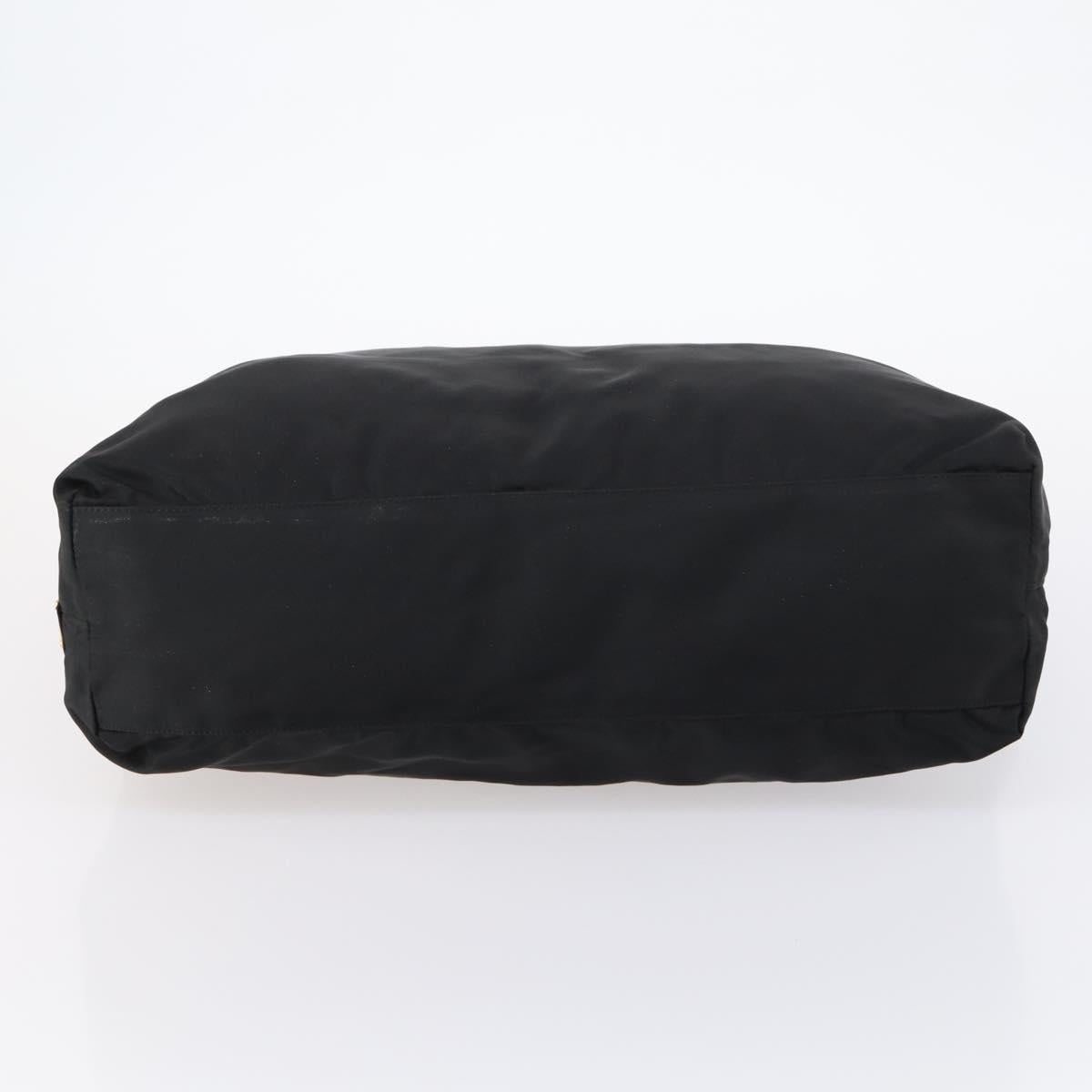 PRADA Tote Bag Nylon Black Auth ki6097