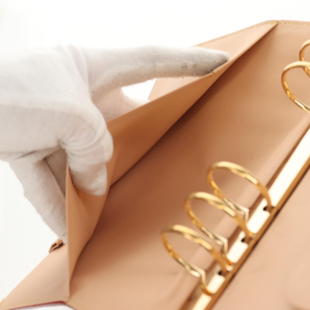 LOUIS VUITTON Multicolor Agenda GM Day Planner Cover Black R20893 Auth ki6115V