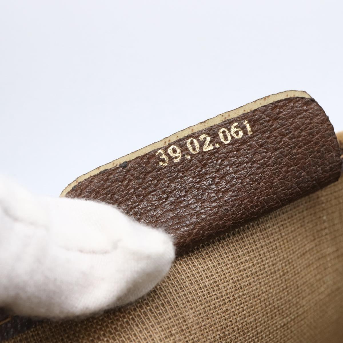 GUCCI GG Supreme Tote Bag PVC Beige Gold 39 02 061 Auth ki6118