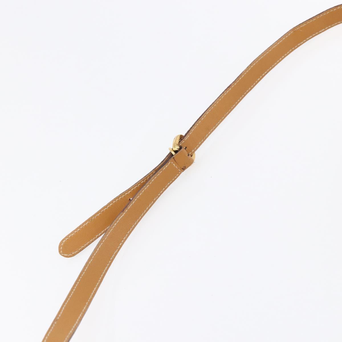 GUCCI Micro GG Supreme Shoulder Bag PVC Beige Gold 004 89 0265 Auth ki6121