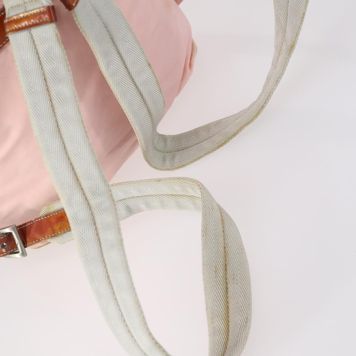 PRADA Shoulder Bag Nylon 3 Set Navy Pink gray Auth ki6143