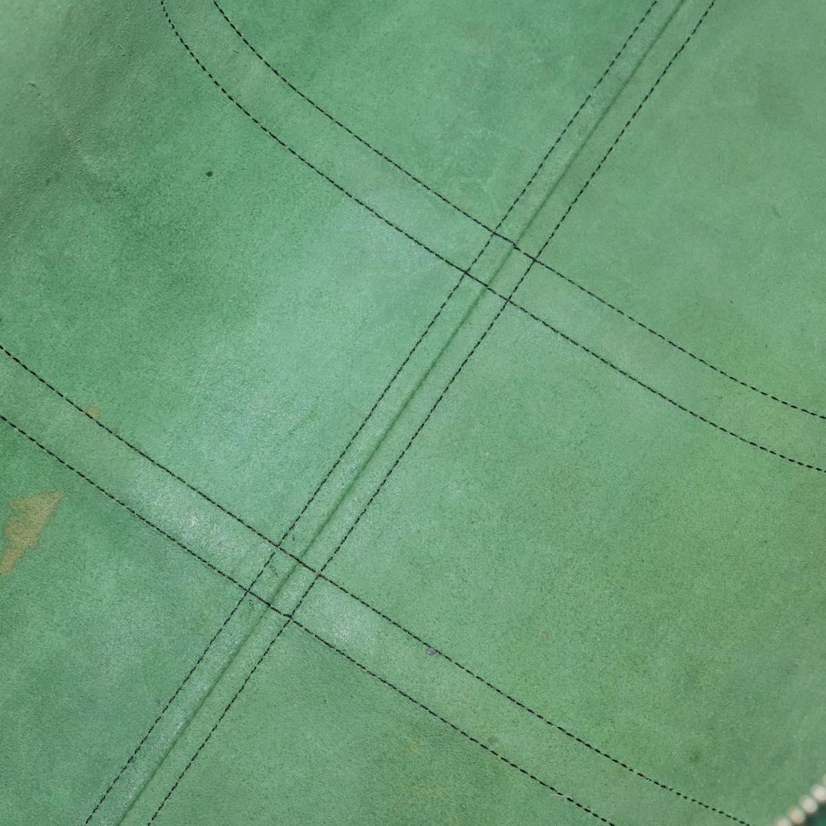 LOUIS VUITTON Epi Keepall 50 Boston Bag Green M42964 LV Auth ki6165