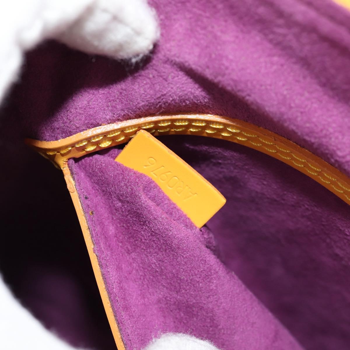 LOUIS VUITTON Epi Alma Hand Bag Yellow M52149 LV Auth ki6179A