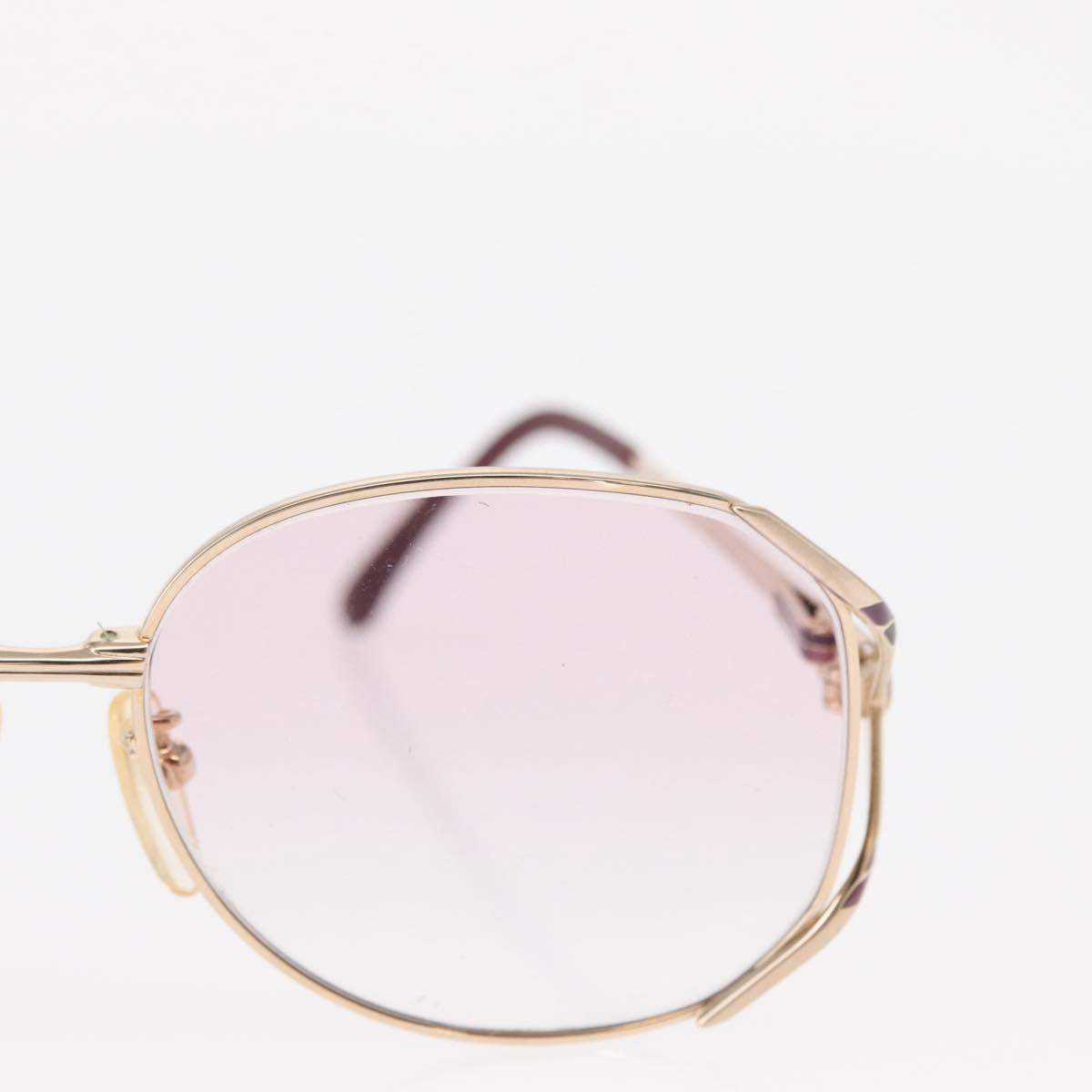 SAINT LAURENT Gucci Sunglasses plastic metal 4 Set Brown Red Auth ki6190