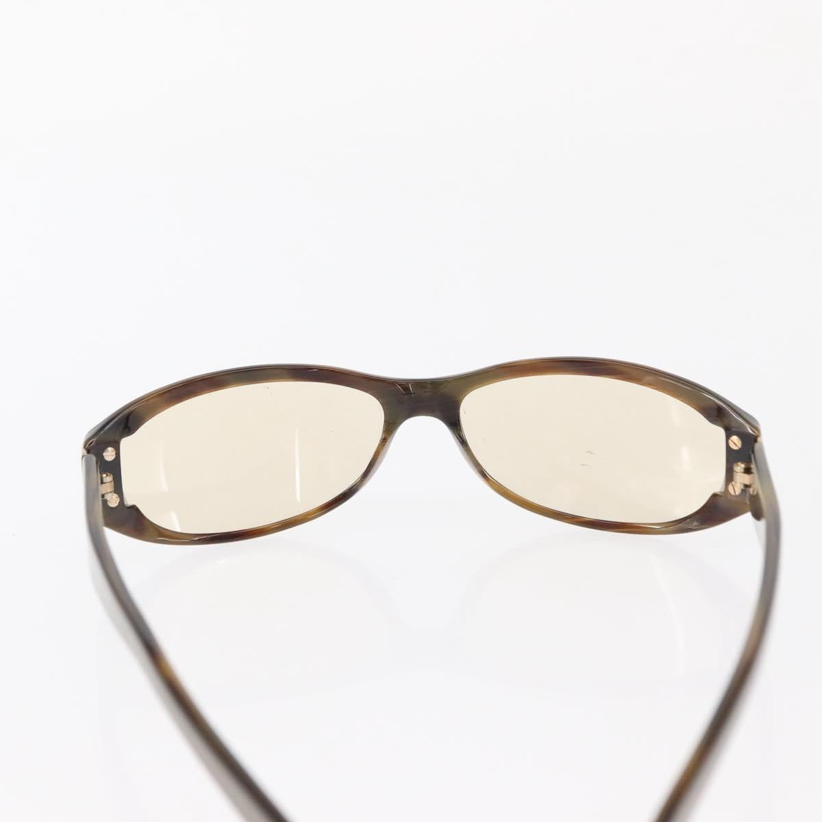 SAINT LAURENT Gucci Sunglasses plastic metal 4 Set Brown Red Auth ki6190