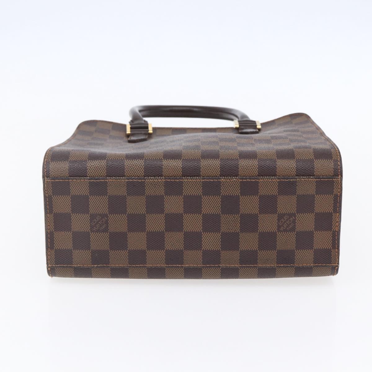LOUIS VUITTON Damier Ebene Triana Hand Bag N51155 LV Auth ki6197