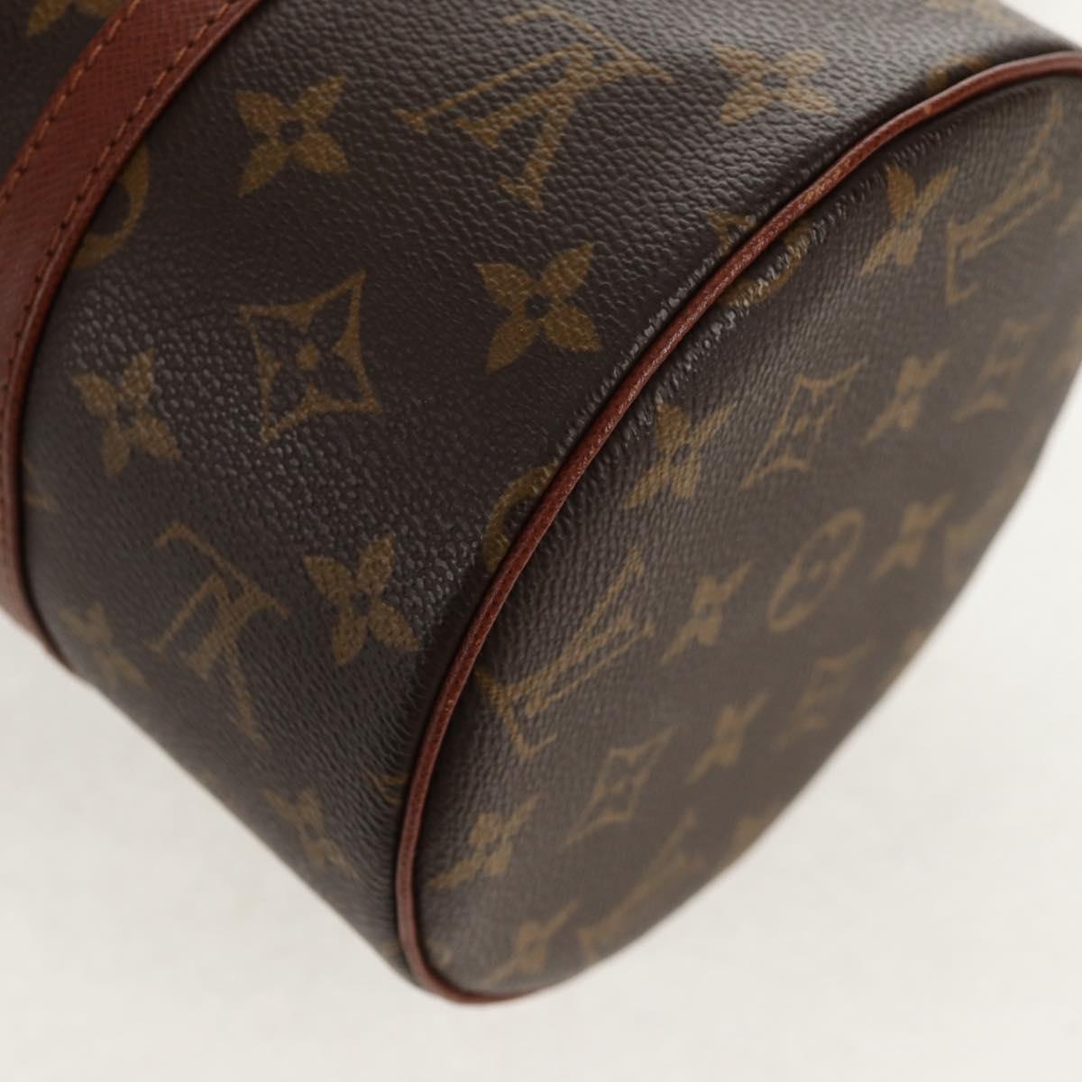 LOUIS VUITTON Monogram Papillon 30 Hand Bag M51385 LV Auth ki6208V