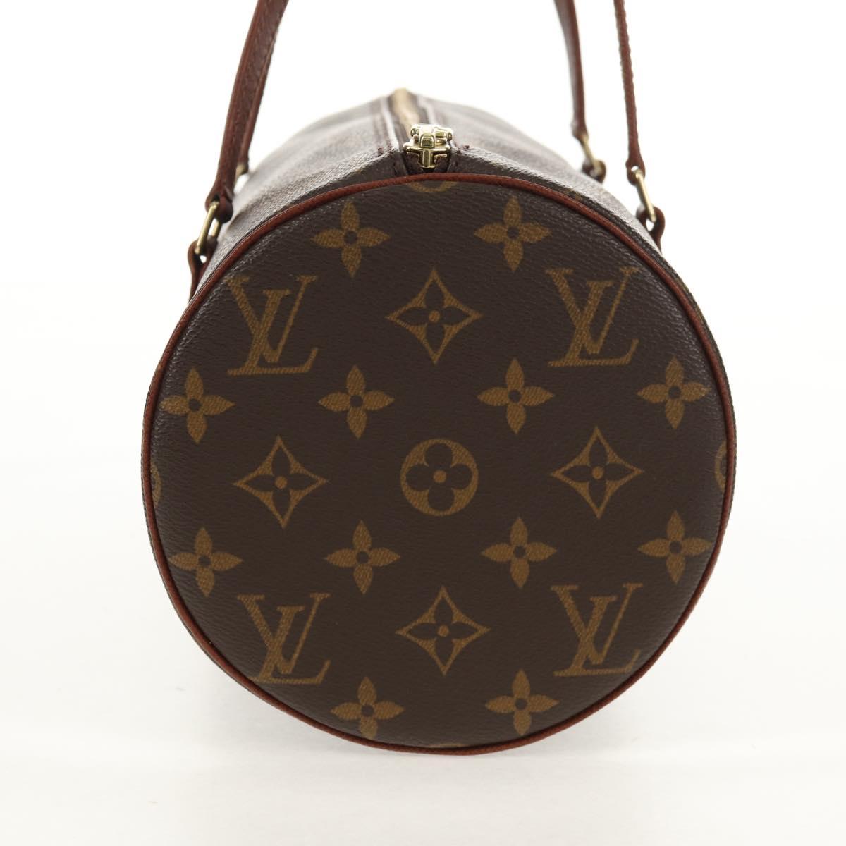 LOUIS VUITTON Monogram Papillon 30 Hand Bag M51385 LV Auth ki6208V