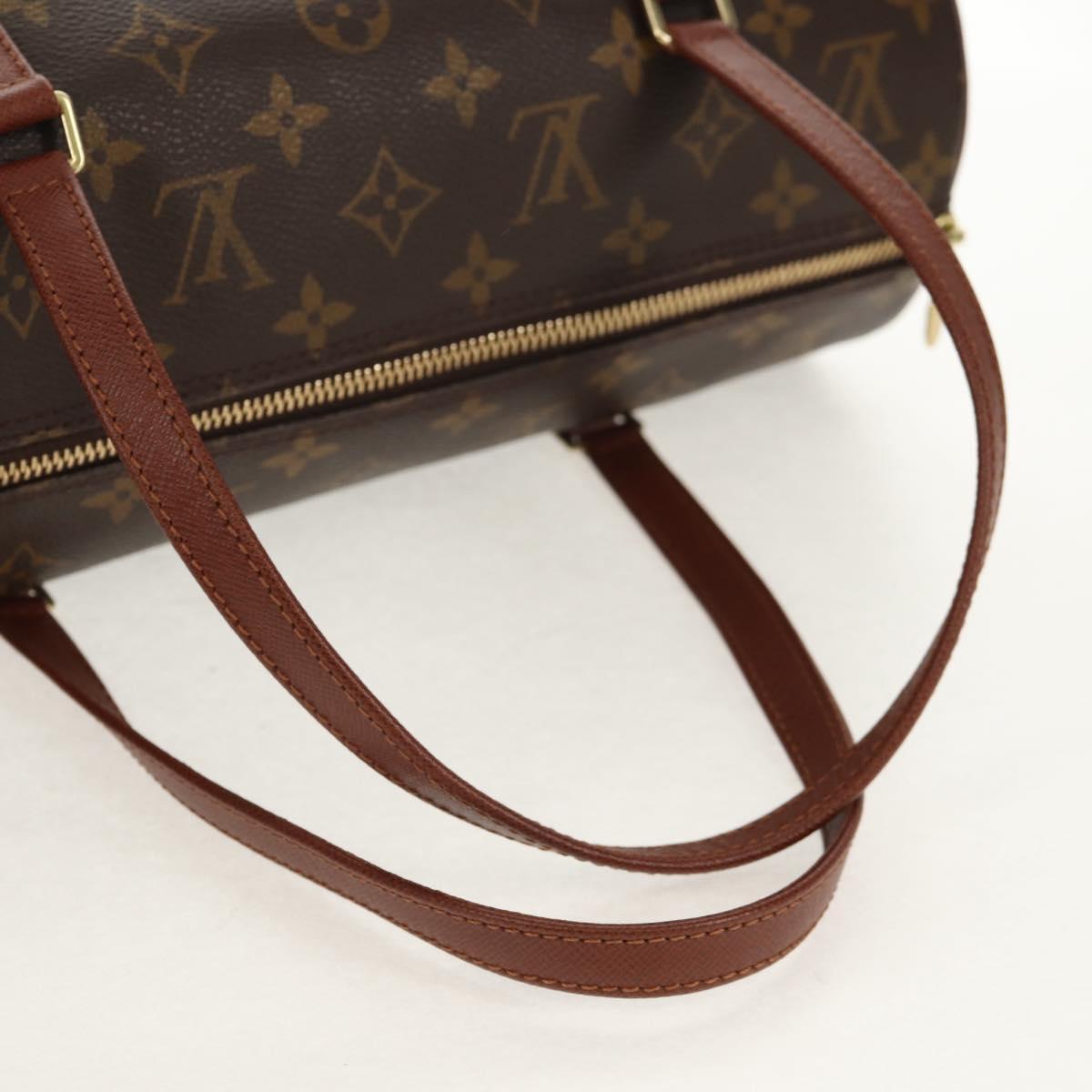 LOUIS VUITTON Monogram Papillon 30 Hand Bag M51385 LV Auth ki6208V