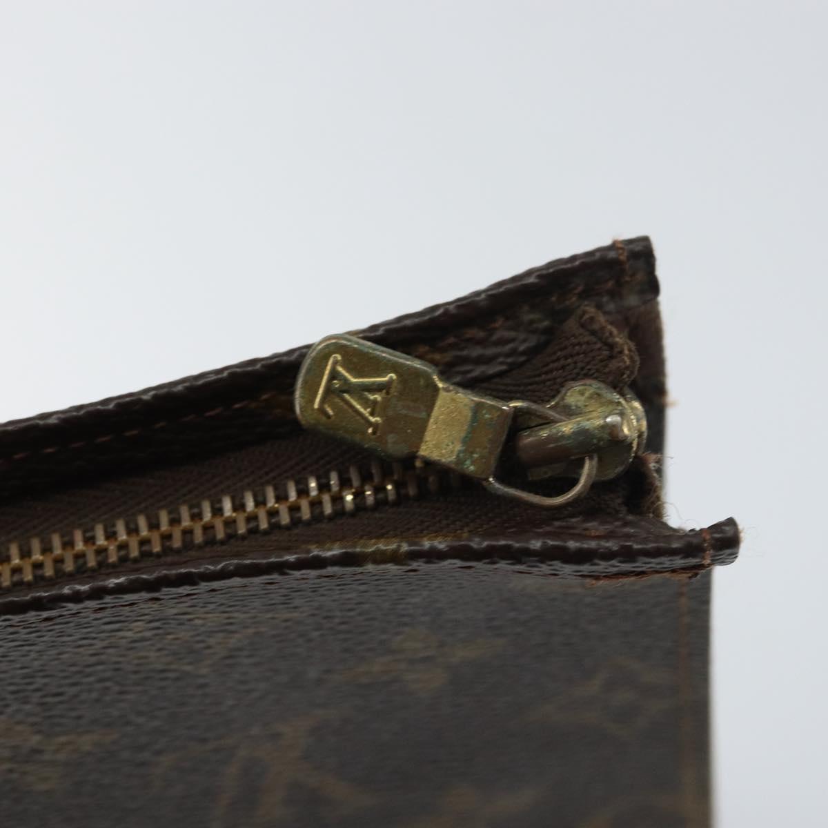 LOUIS VUITTON Monogram Poche Toilette 26 Pouch M47542 LV Auth ki6256