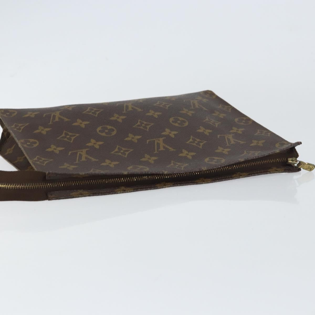 LOUIS VUITTON Monogram Poche Toilette 26 Pouch M47542 LV Auth ki6256