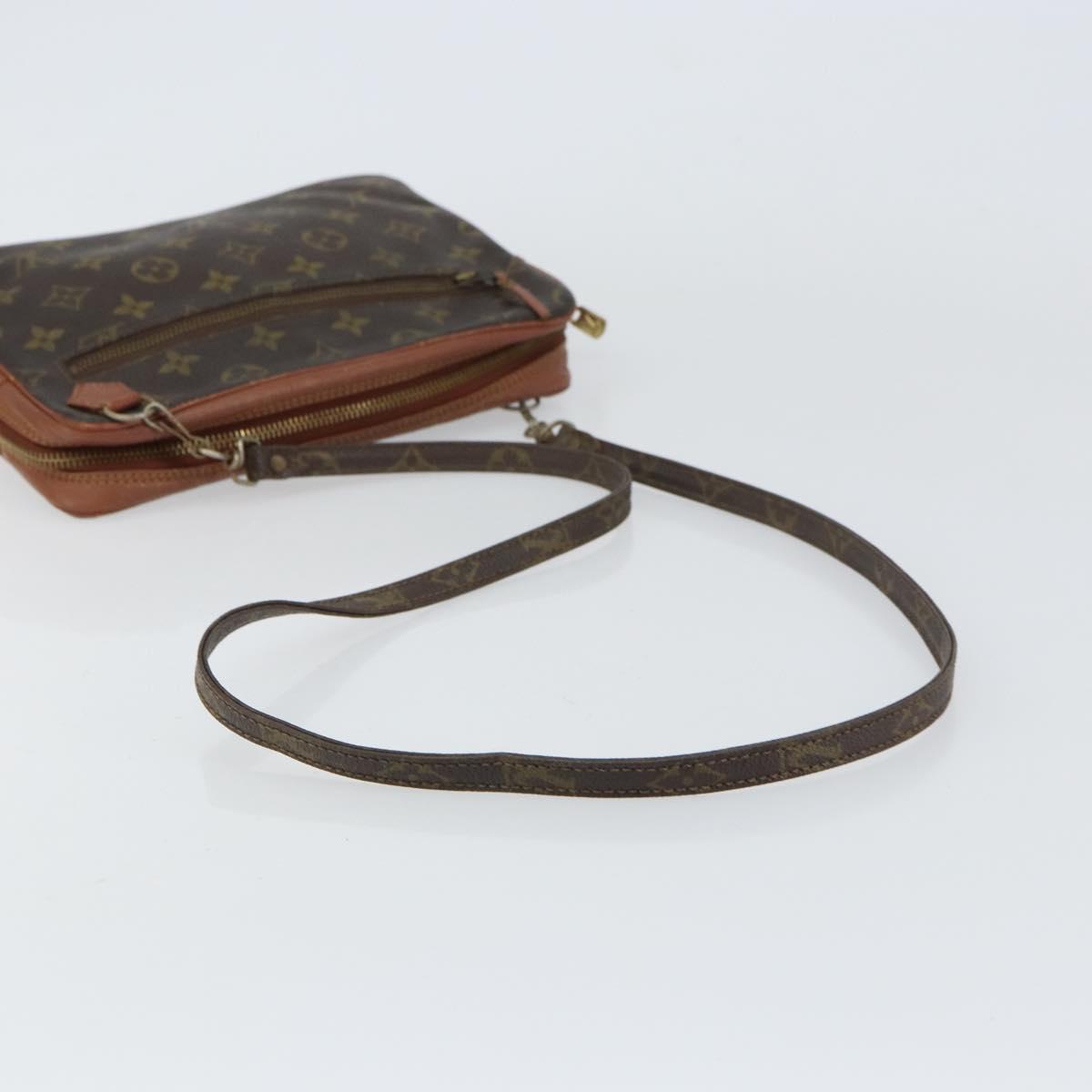 LOUIS VUITTON Monogram Pochette Sports Clutch Bag N0.183 LV Auth ki6258