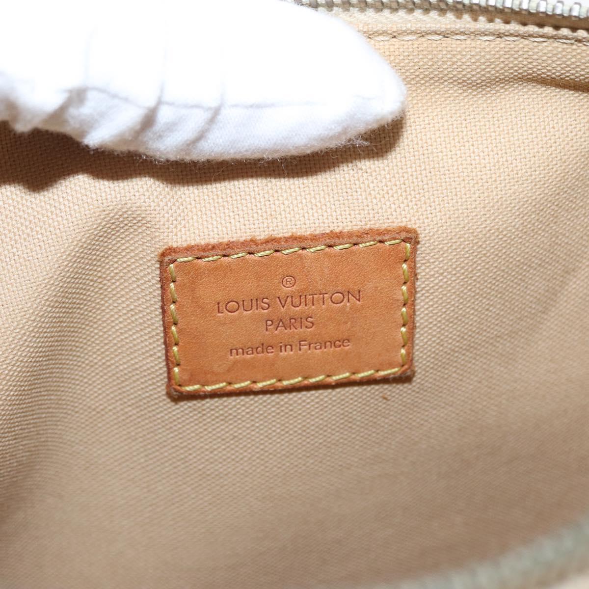 LOUIS VUITTON Damier Azur Pochette Bosphore Shoulder Bag N51112 LV Auth ki6301
