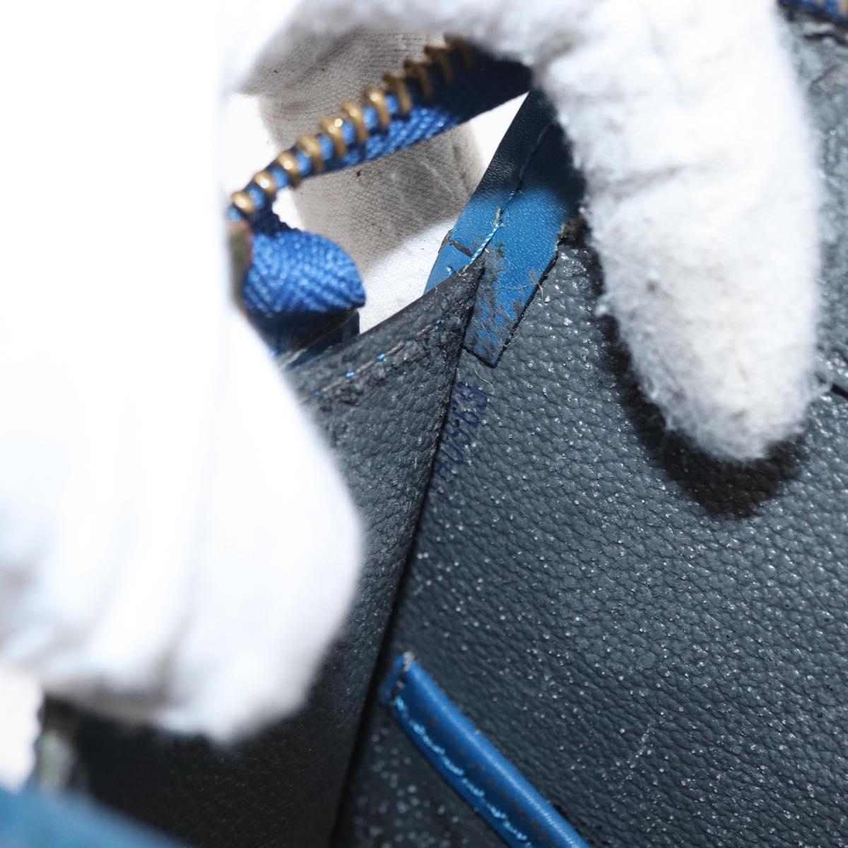 LOUIS VUITTON Epi Riviera Hand Bag Blue M48185 LV Auth ki6302