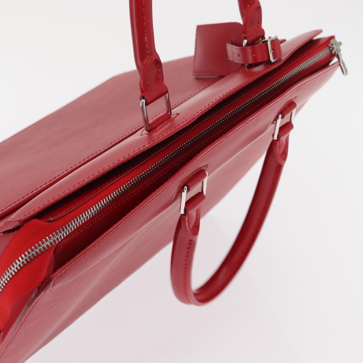 LOUIS VUITTON Epi Riviera Hand Bag Red M48187 LV Auth ki6333