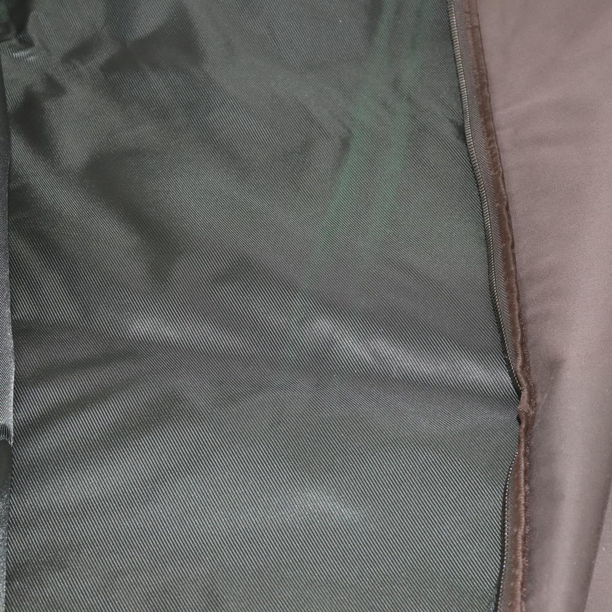 GUCCI GG Supreme Garment Cover PVC Leather Beige Auth ki6350