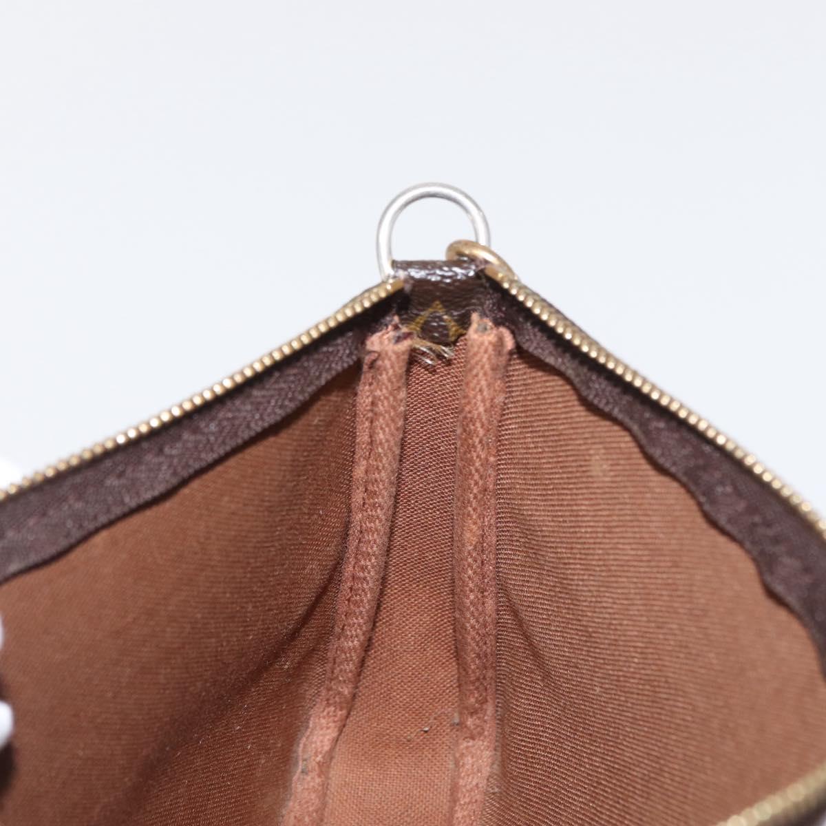 LOUIS VUITTON Monogram Pochette Accessoires Pouch M51980 LV Auth ki6364