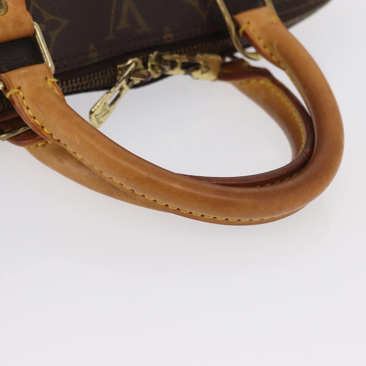LOUIS VUITTON Monogram Alma Hand Bag M51130 LV Auth ki6392
