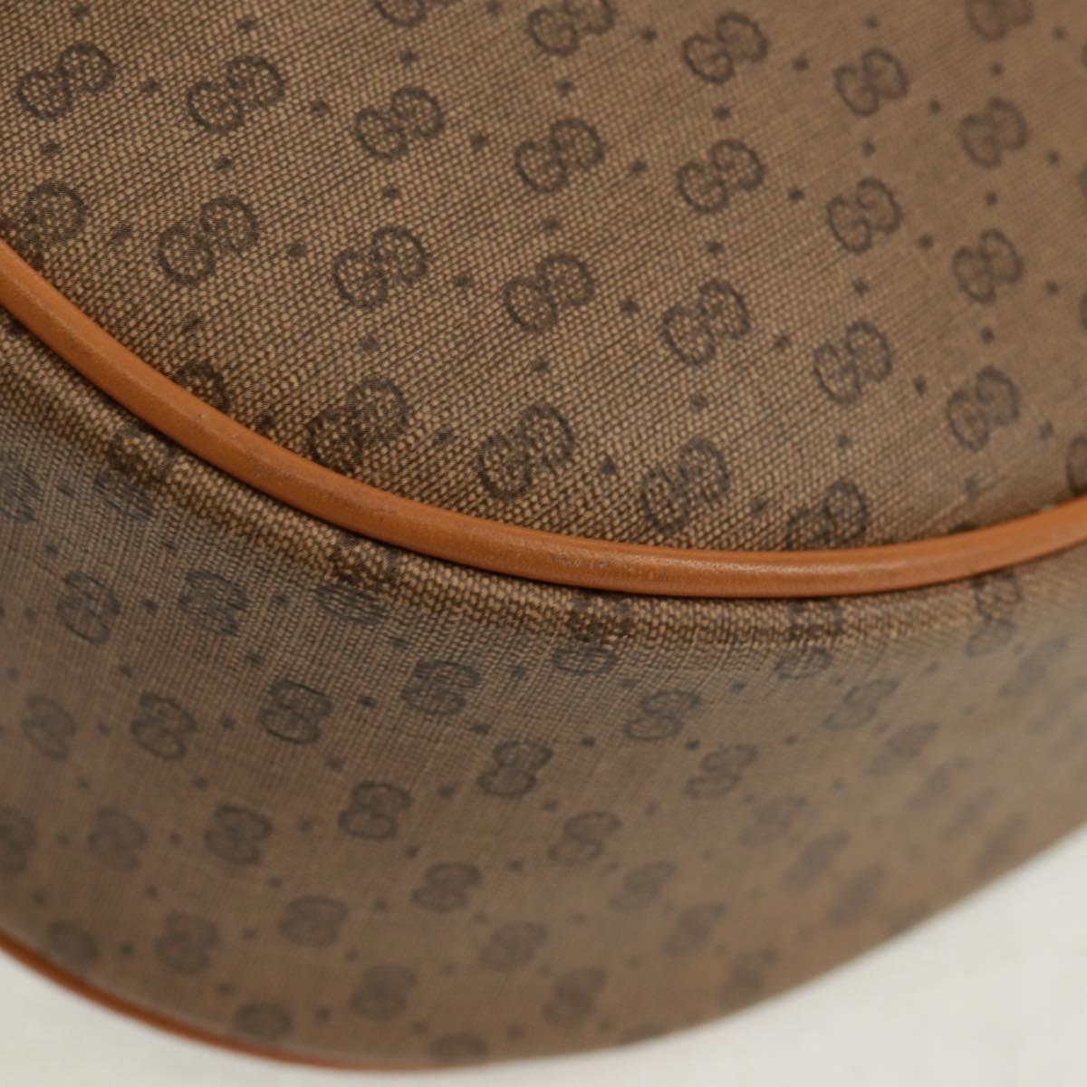 GUCCI Micro GG Supreme Web Sherry Line Bag PVC Beige 001 084 4001 Auth ki6415A
