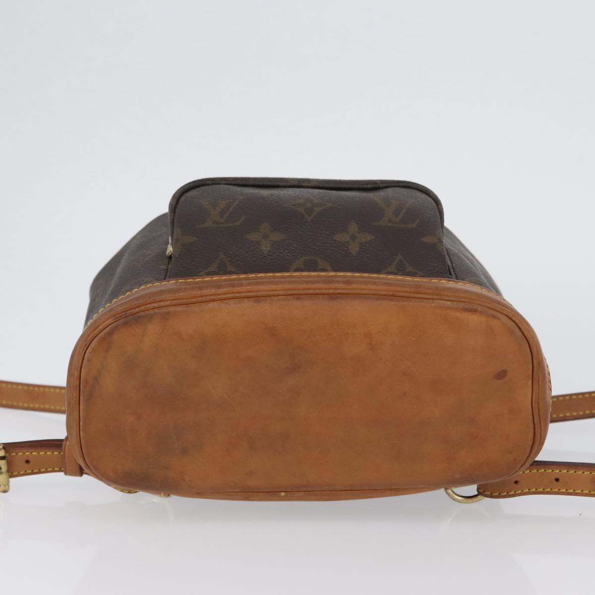 LOUIS VUITTON Monogram Montsouris PM Backpack M51137 LV Auth ki6440