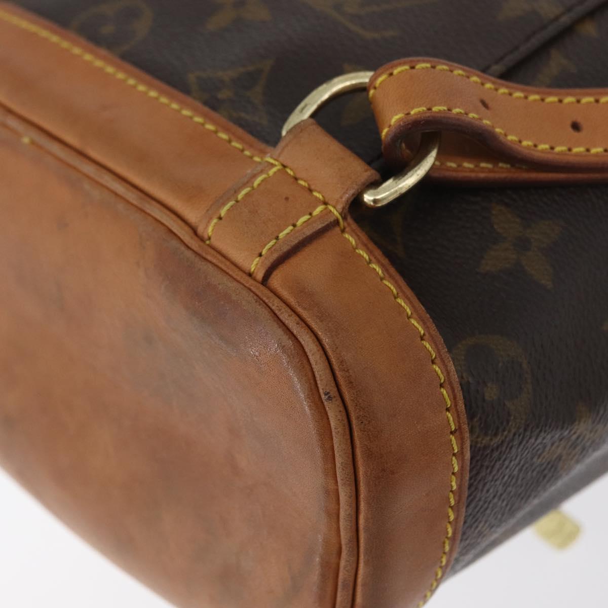 LOUIS VUITTON Monogram Montsouris PM Backpack M51137 LV Auth ki6440