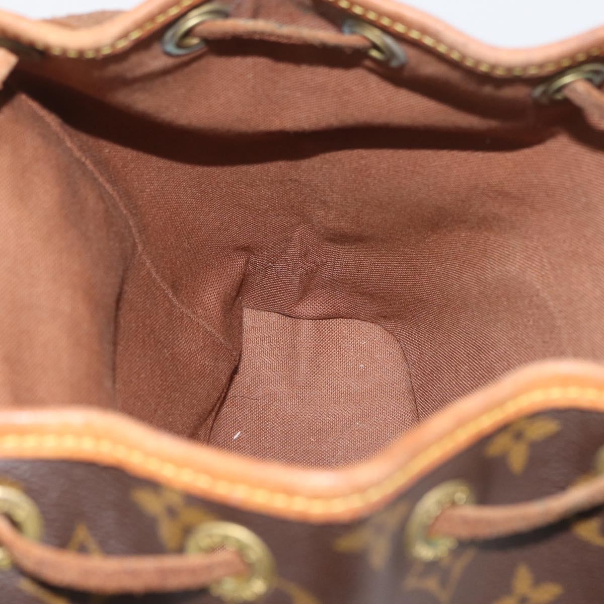 LOUIS VUITTON Monogram Montsouris PM Backpack M51137 LV Auth ki6440