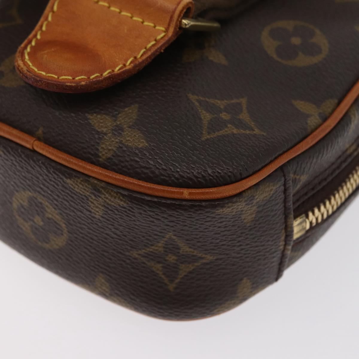 LOUIS VUITTON Monogram Pochette Gange Shoulder Bag M51870 LV Auth ki6458