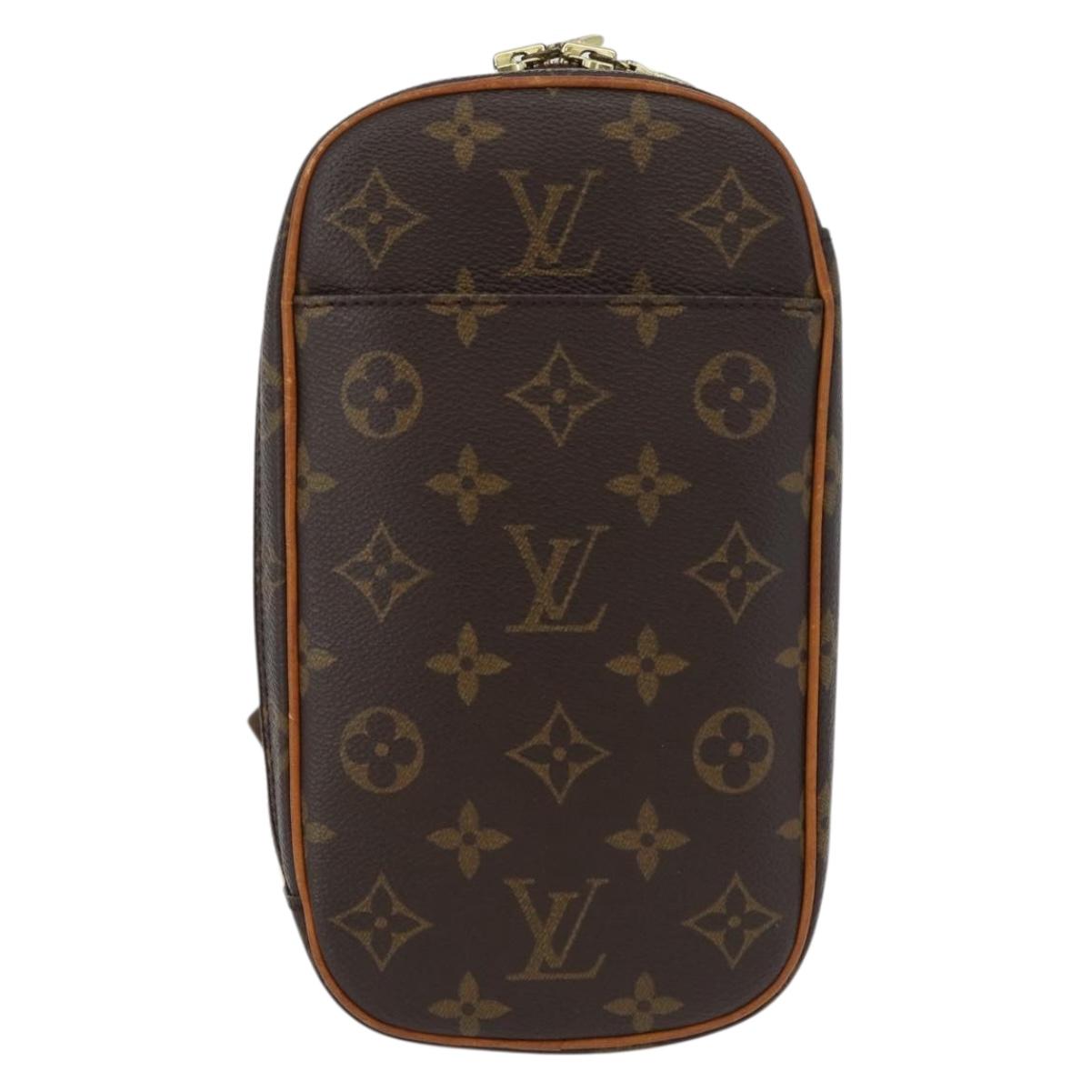 LOUIS VUITTON Monogram Pochette Gange Shoulder Bag M51870 LV Auth ki6458