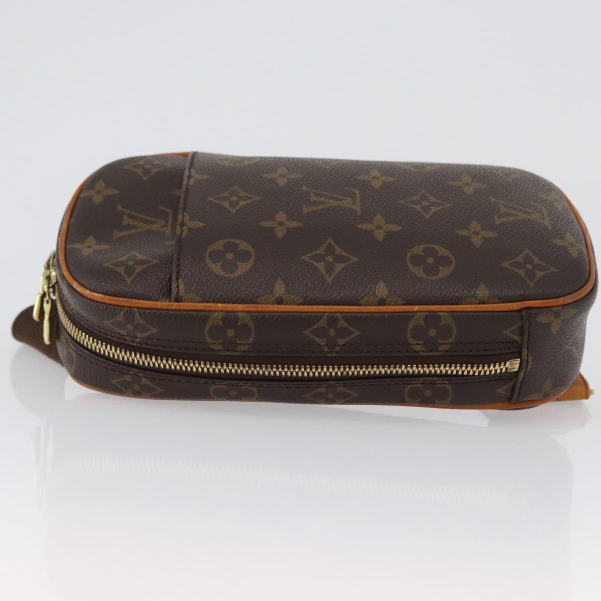 LOUIS VUITTON Monogram Pochette Gange Shoulder Bag M51870 LV Auth ki6458