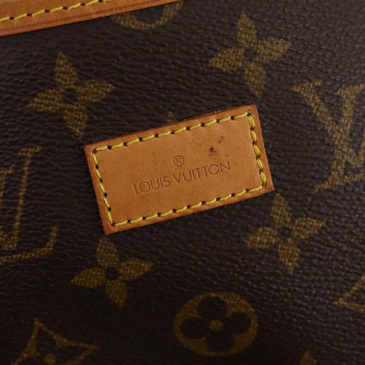 LOUIS VUITTON Monogram Saumur 35 Shoulder Bag M42254 LV Auth ki6465