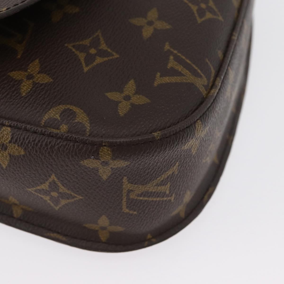 LOUIS VUITTON Monogram Saint Cloud GM Shoulder Bag M51242 LV Auth ki6481