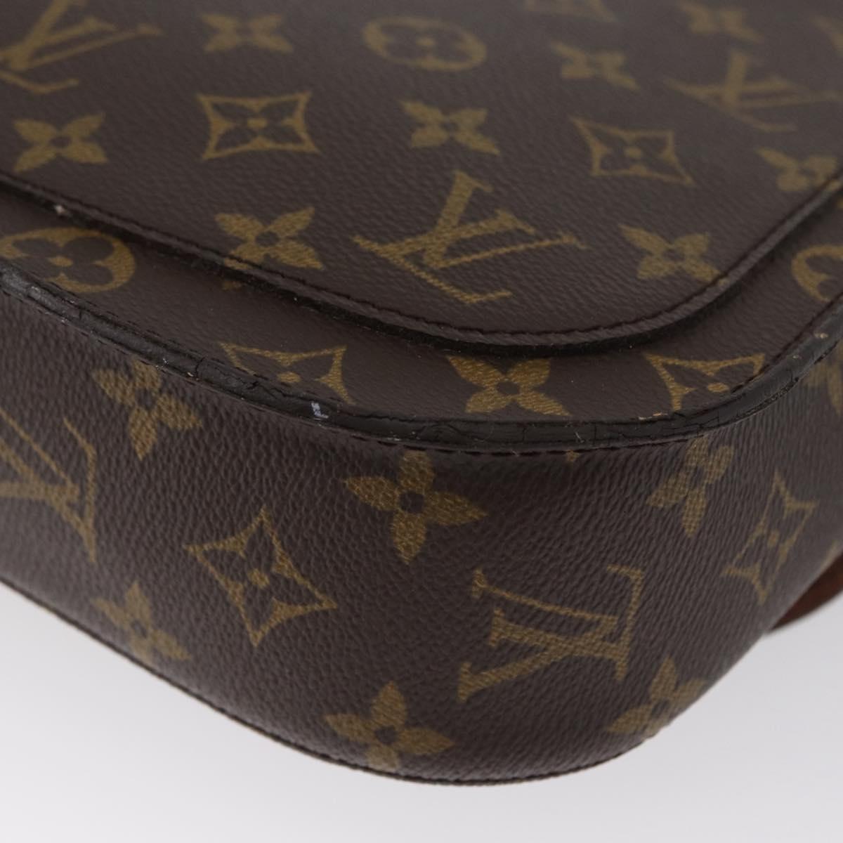 LOUIS VUITTON Monogram Saint Cloud GM Shoulder Bag M51242 LV Auth ki6481