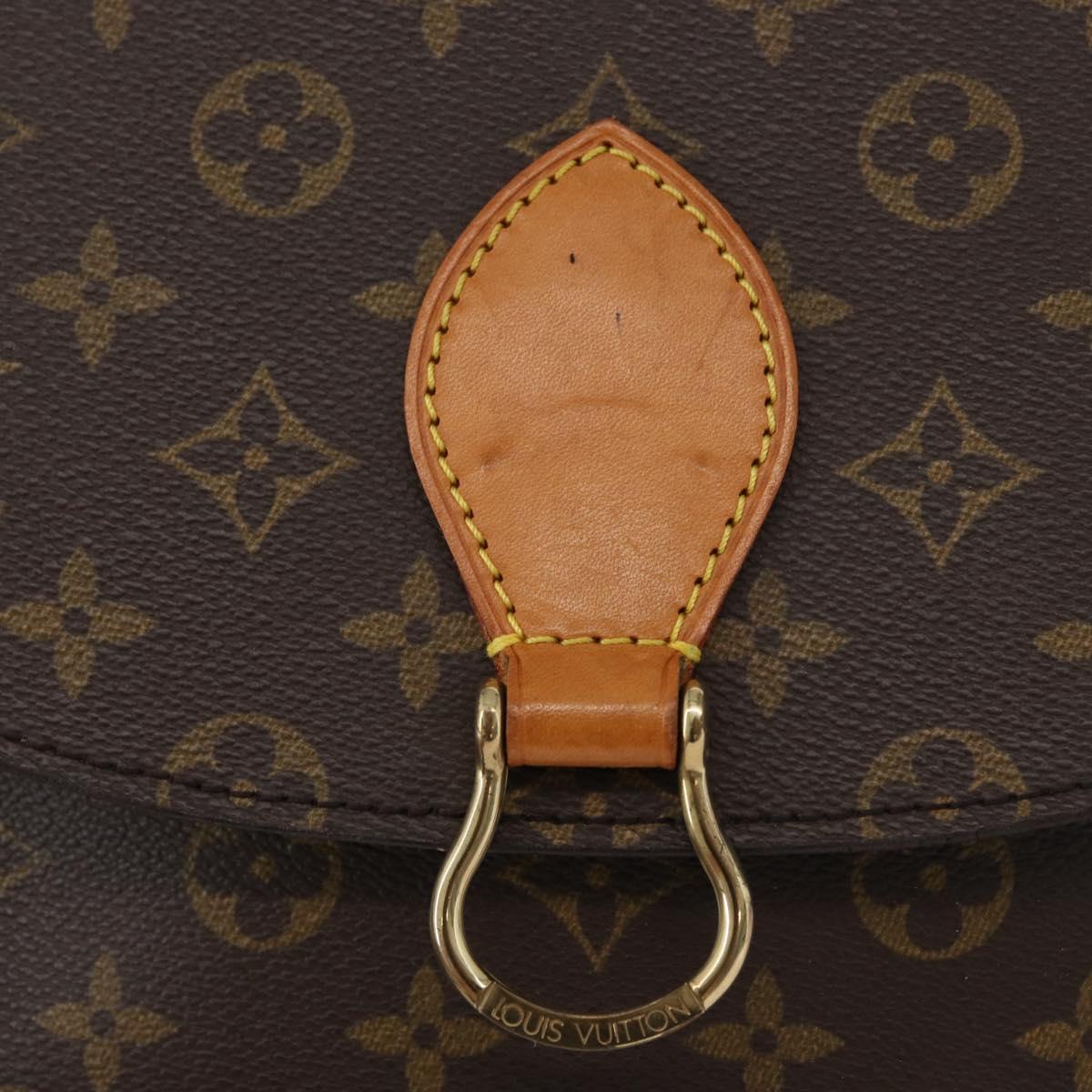 LOUIS VUITTON Monogram Saint Cloud GM Shoulder Bag M51242 LV Auth ki6481