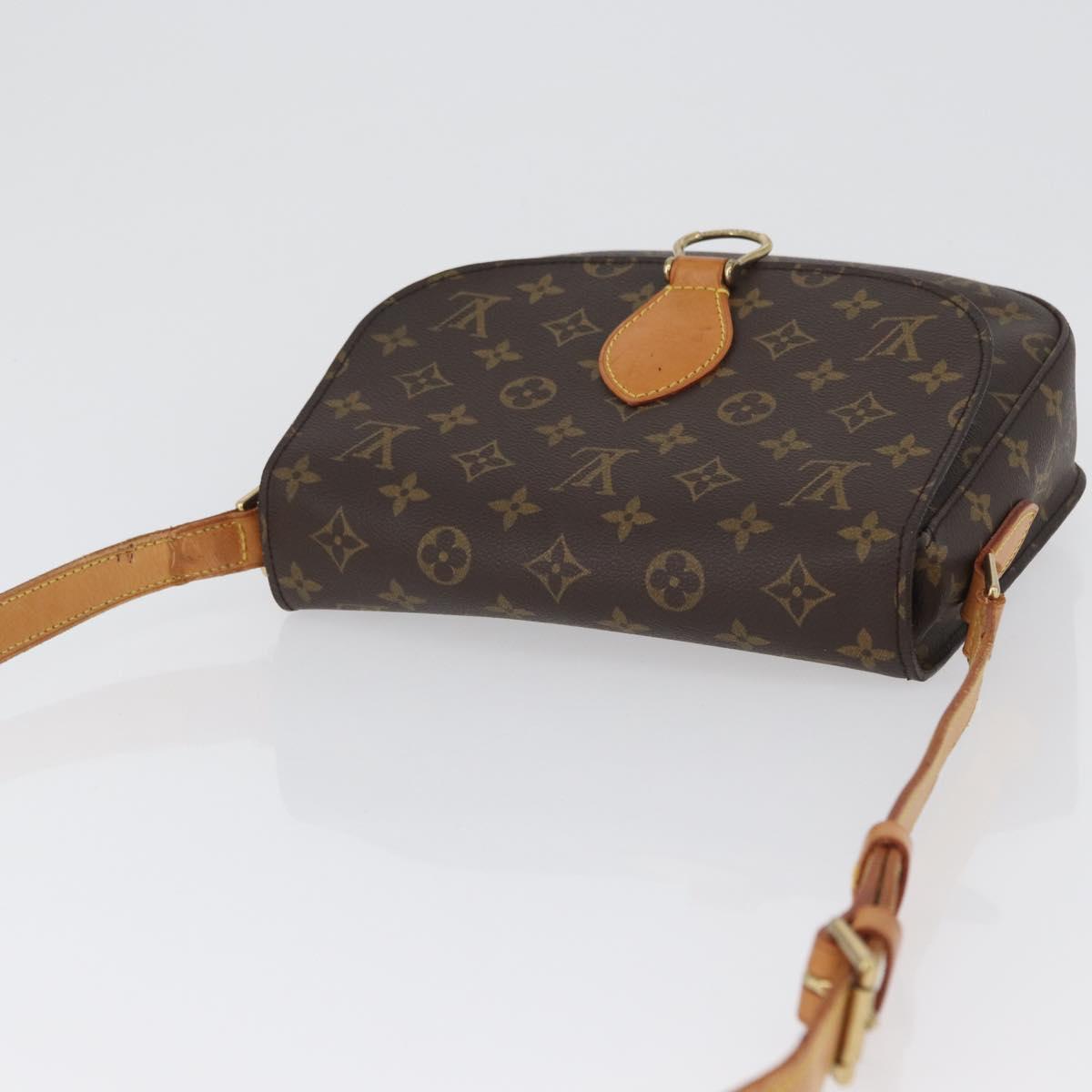 LOUIS VUITTON Monogram Saint Cloud GM Shoulder Bag M51242 LV Auth ki6481