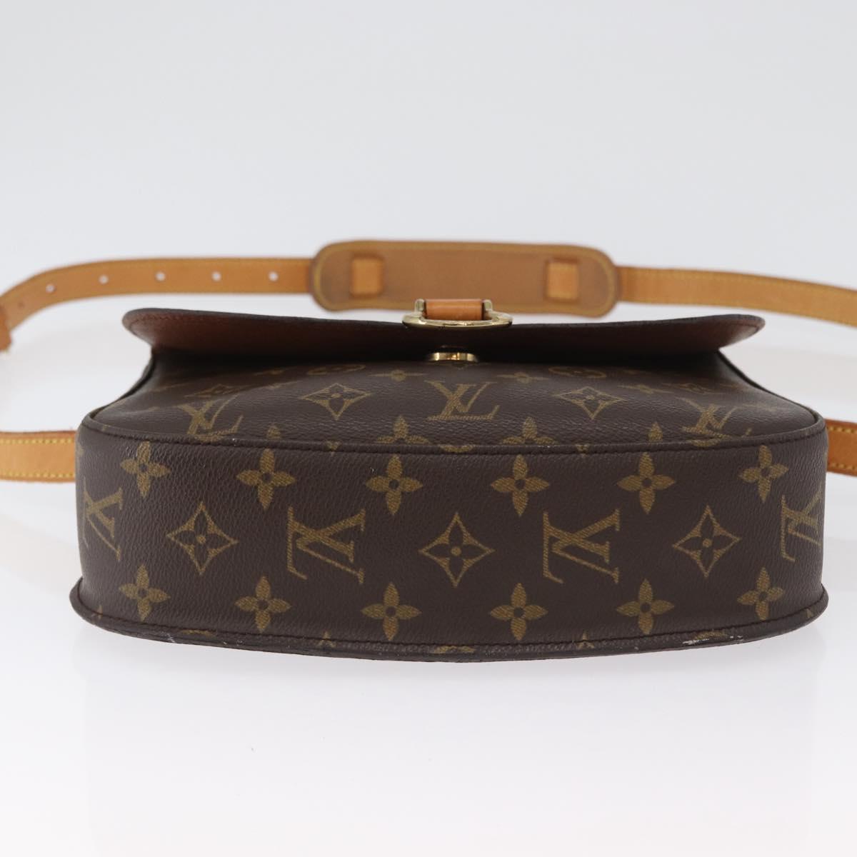 LOUIS VUITTON Monogram Saint Cloud GM Shoulder Bag M51242 LV Auth ki6481