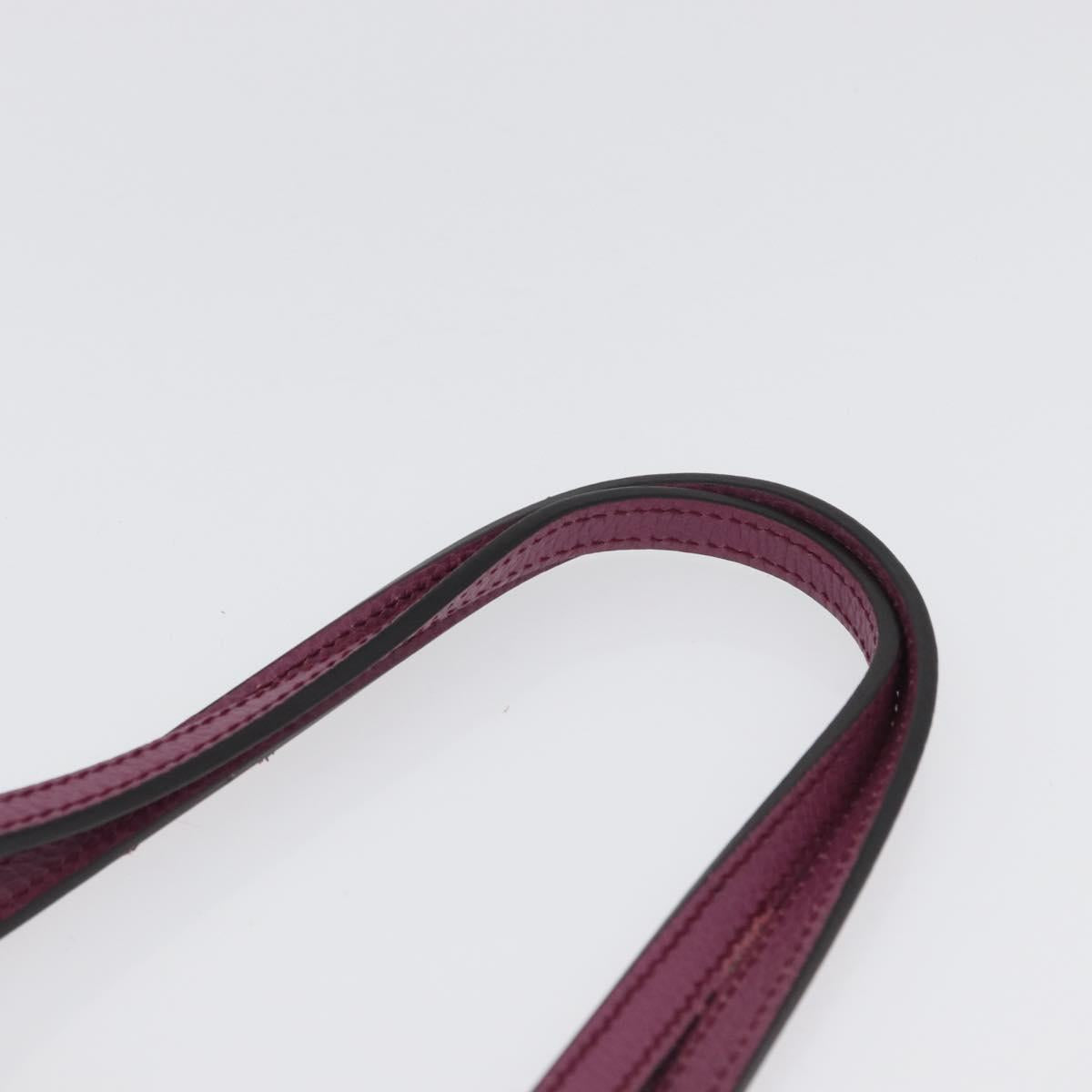GUCCI Tote Bag Leather Pink Gold 354408 Auth ki6482