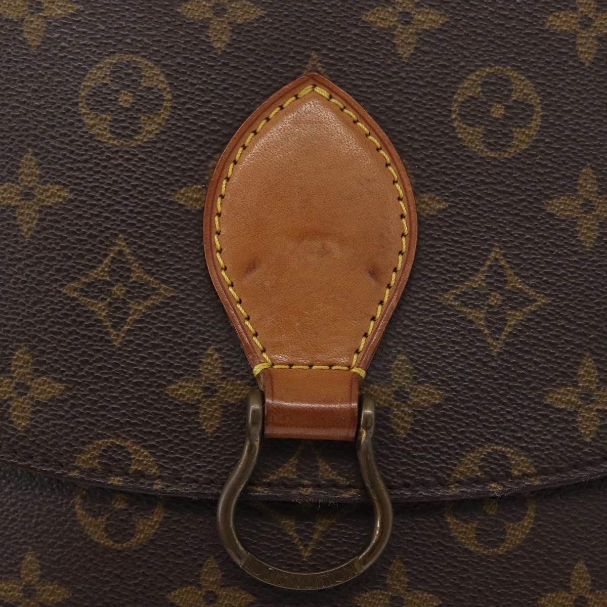 LOUIS VUITTON Monogram Saint Cloud GM Shoulder Bag M51242 LV Auth ki6512