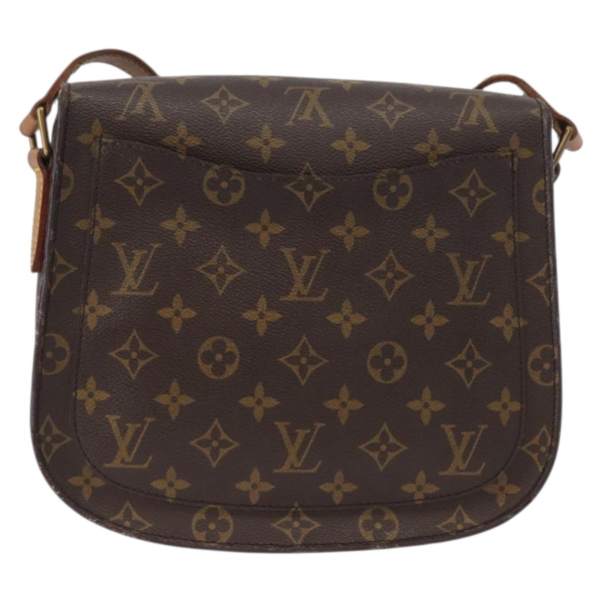 LOUIS VUITTON Monogram Saint Cloud GM Shoulder Bag M51242 LV Auth ki6512