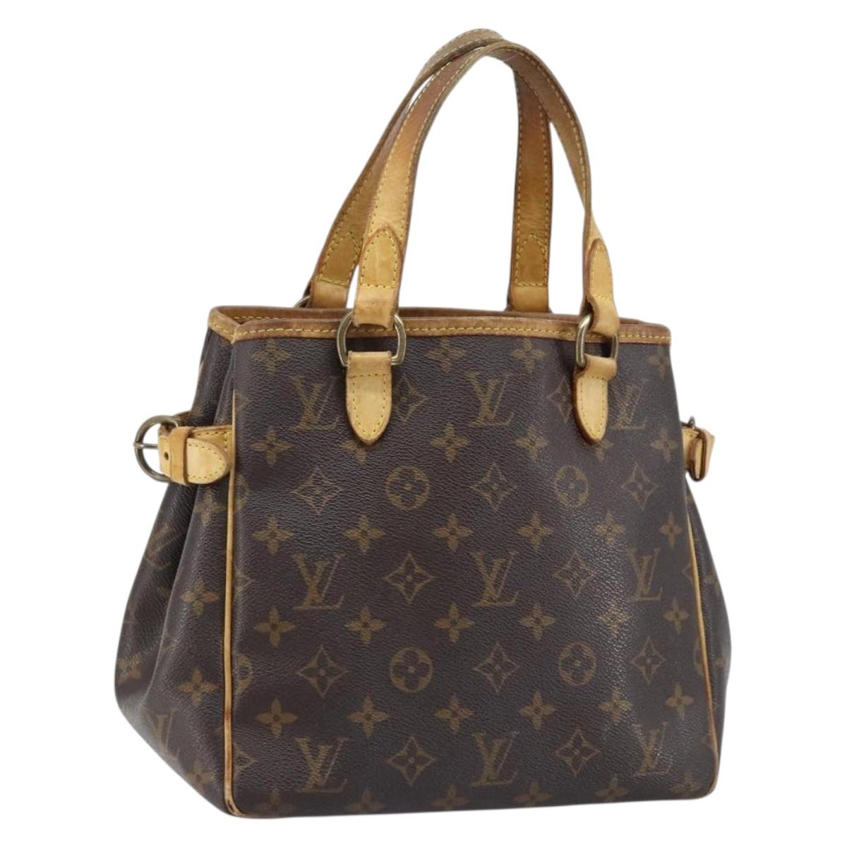 LOUIS VUITTON Monogram Batignolles Tote Bag M51156 LV Auth ki6522